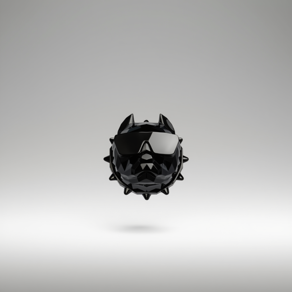 The Proper Bulldog: Obsidian Glaze